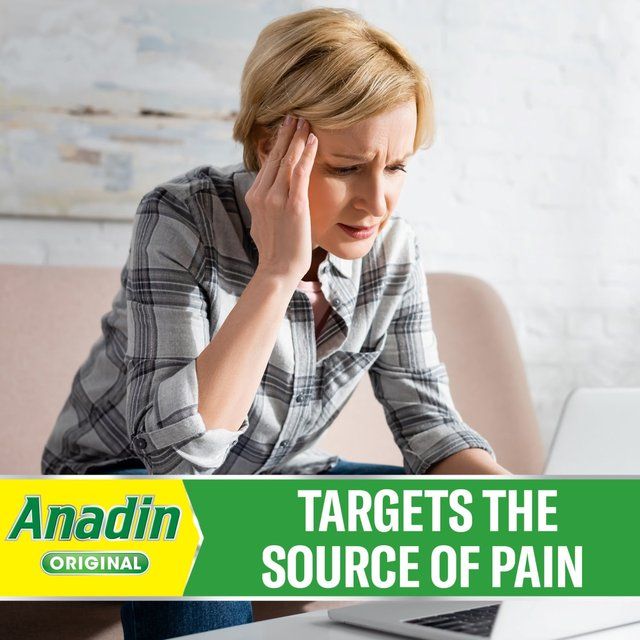 Anadin Original Aspirin Pain Relief Headache Caplets   16 per pack - McGrocer