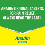 Anadin Original Aspirin Pain Relief Headache Caplets   16 per pack - McGrocer