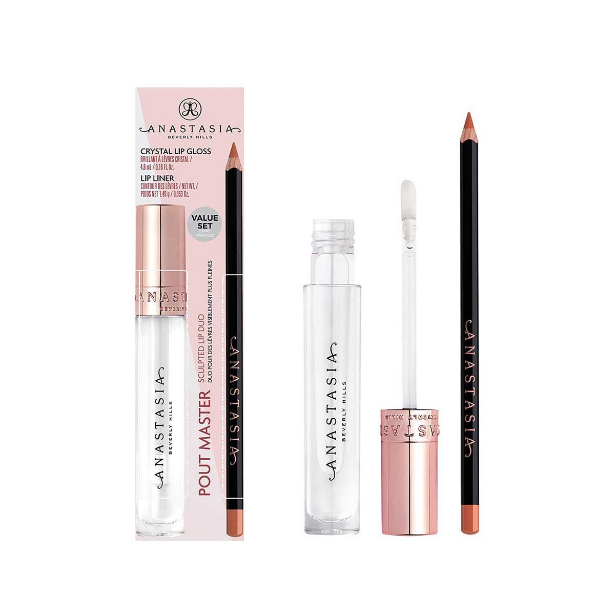 Anastasia Beverly Hills Pout Master Lip Duo - Warm Taupe - McGrocer