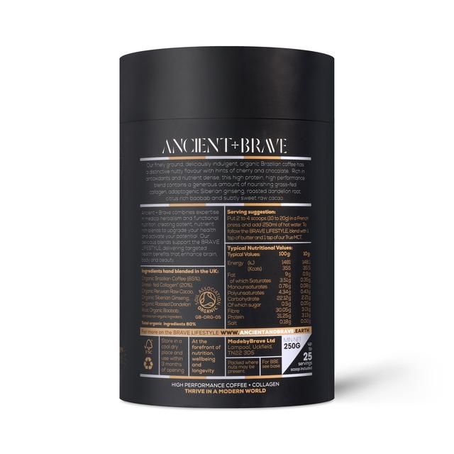 Ancient + Brave Coffee & Collagen 250g - McGrocer