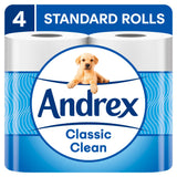 Andrex Classic Clean Toilet Rolls 4 Rolls - McGrocer