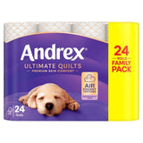 Andrex Supreme Quilts 24 Rolls 24 per pack - McGrocer