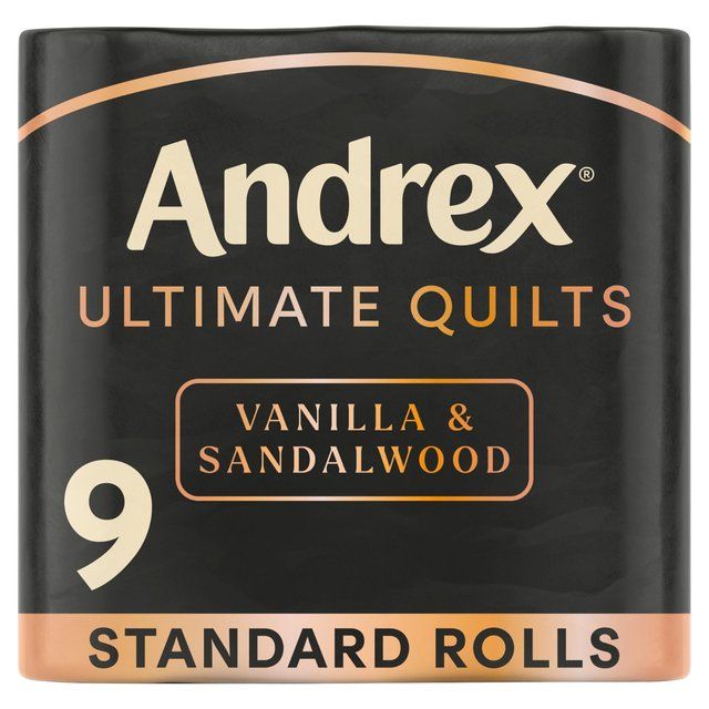 Andrex Ultimate Quilts - Vanilla + Sandalwood 9 per pack - McGrocer