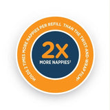 Angelcare Refill Cassettes 3 per pack - McGrocer