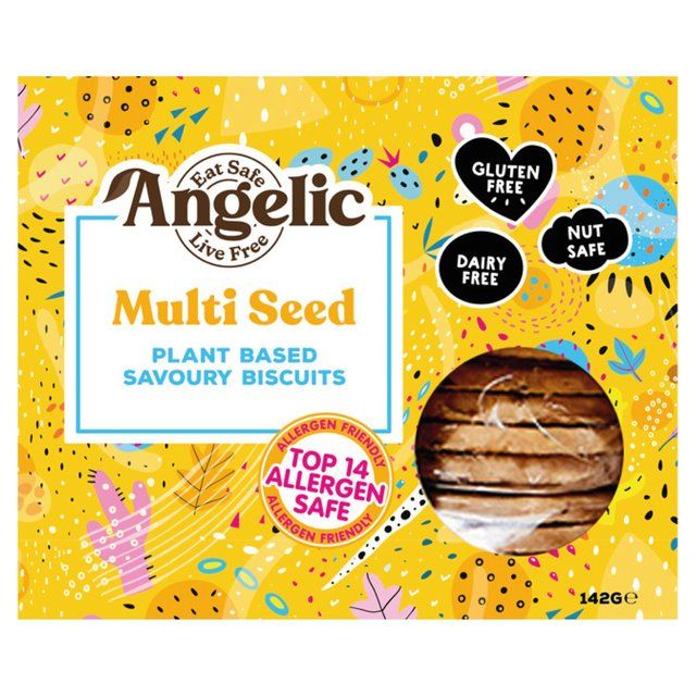 Angelic Free From Multi Seed Crackers 142g - McGrocer