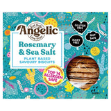 Angelic Free From Rosemary & Sea Salt Savoury Biscuits 142g - McGrocer