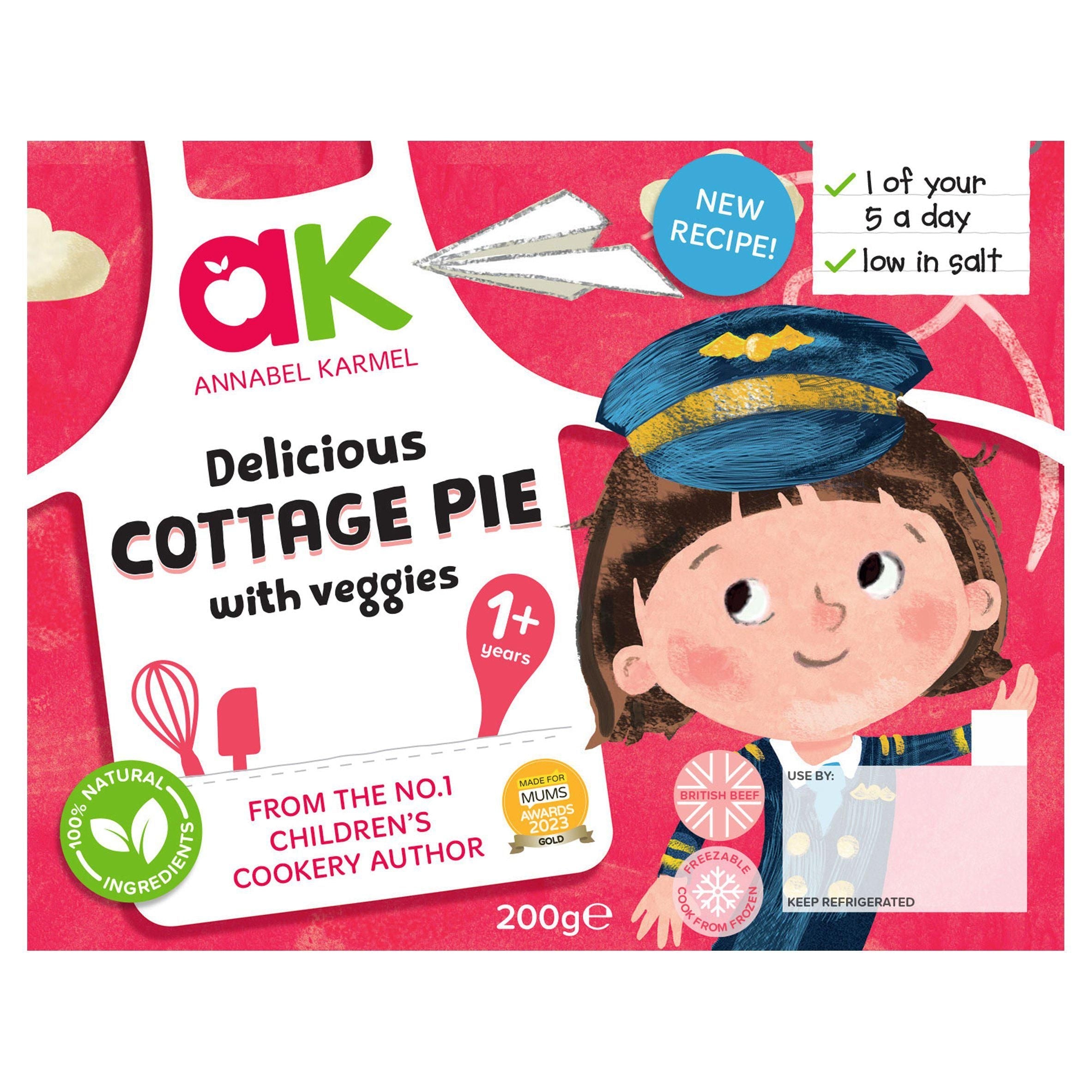 Annabel Karmel Beef Cottage Pie Toddler Meal 200g 12 Month+ - McGrocer