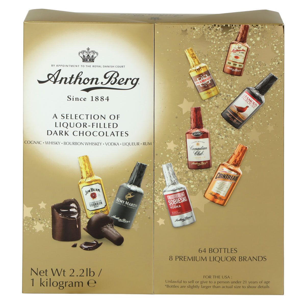 Anthon Berg Chocolate Liqueurs, 1kg - McGrocer