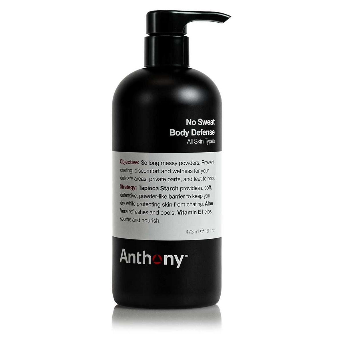 Anthony NoSweat Body Defence Cream 473ml - McGrocer