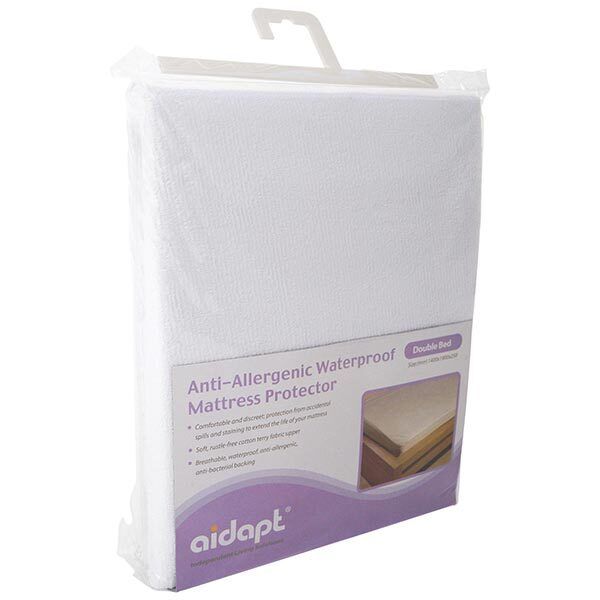 Anti-Allergenic Waterproof Mattress Protector - Double Bed - McGrocer