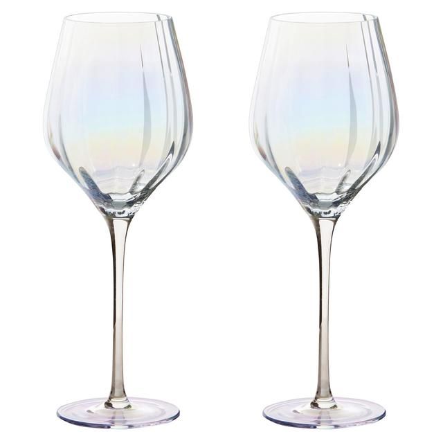 Anton Studio Designs Palazzo Wine Glasses Set of 2 600ml Lustre 2 per pack - McGrocer
