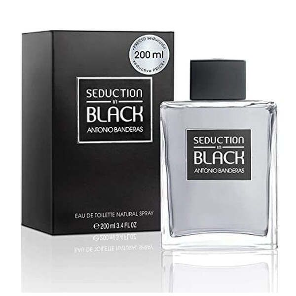 Antonio Banderas Seduction In Black EDT 200ml - McGrocer