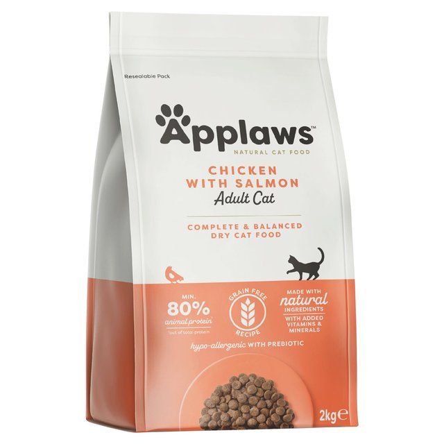 Applaws Cat Dry Adult Chicken with Salmon 2kg - McGrocer