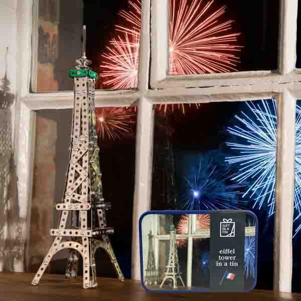 Apples To Pears Gift In A Tin Eiffel Tower - McGrocer