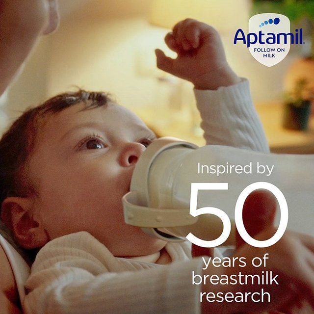 Aptamil 2 Follow On Formula Baby Milk Liquid 6-12 Months Multipack 4 x 200ml - McGrocer