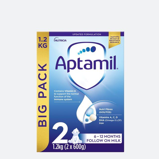 Aptamil 2 Follow On Milk 6-12 Months 2 x 600g - McGrocer