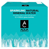 AQUA Carpatica Natural Sparkling Mineral Water Glass 12 x 330ml - McGrocer