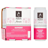 AQUA Carpatica Sparkling Flavours Raspberry 4 x 330ml - McGrocer