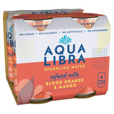 Aqua Libra Blood Orange & Mango Infused Sparkling Water 4 x 330ml - McGrocer