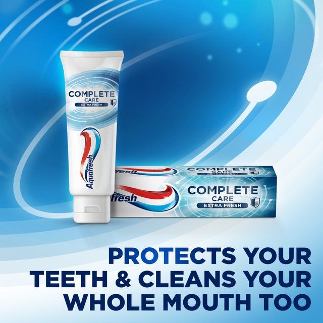 Aquafresh Complete Care Toothpaste Extra Fresh Minty Breath 100ml - McGrocer