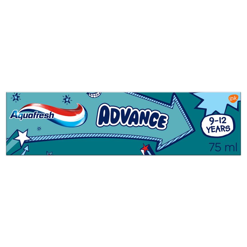 Aquafresh Kids Toothpaste, Advance 9-12 Years - McGrocer