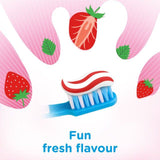 Aquafresh Kids Toothpaste Splash Age 3-8 Strawberry & Mint 75ml - McGrocer