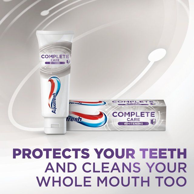 Aquafresh Toothpaste Complete Care Whitening Fluoride 100ml - McGrocer