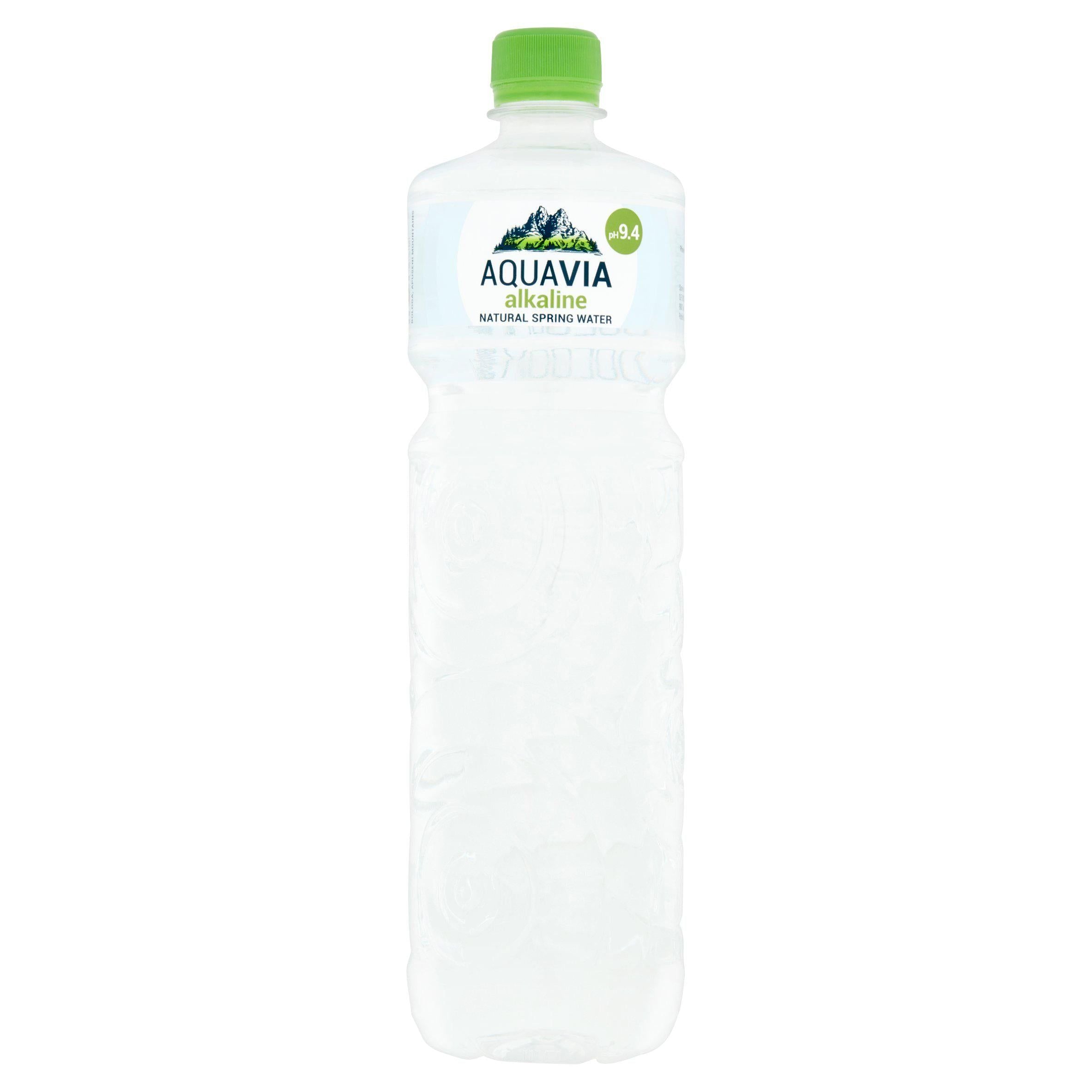 Aquavia Alkaline Natural Spring Water 1L - McGrocer