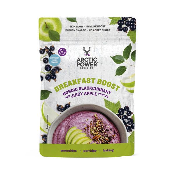 Arctic Power Berries Nordic Blackcurrant & Apple Powder 70g - McGrocer