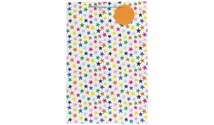 Argos Home Bright Stars Giant Gift Bag - McGrocer