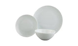 Argos Home Coupe 12 Piece Porcelain Dinner Set - Super White - McGrocer