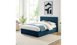 Argos Home Luca Small Double End Lift Ottoman Bed - Navy - McGrocer