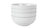 Argos Home Set of 4 Porcelain Cereal Bowls - Super White - McGrocer
