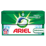 Ariel 3in1 Original Pods Washing Capsules 25 Washes 25 per pack - McGrocer