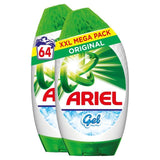 Ariel Original Bio Washing Liquid Gel 64 Washes   2100ml - McGrocer