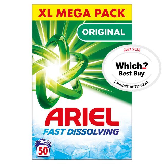 Ariel Original Washing Powder 50 Washes   3kg - McGrocer