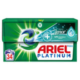 Ariel Platinum Pods Washing Liquid Capsules Plus Lenor 34 Washes - McGrocer