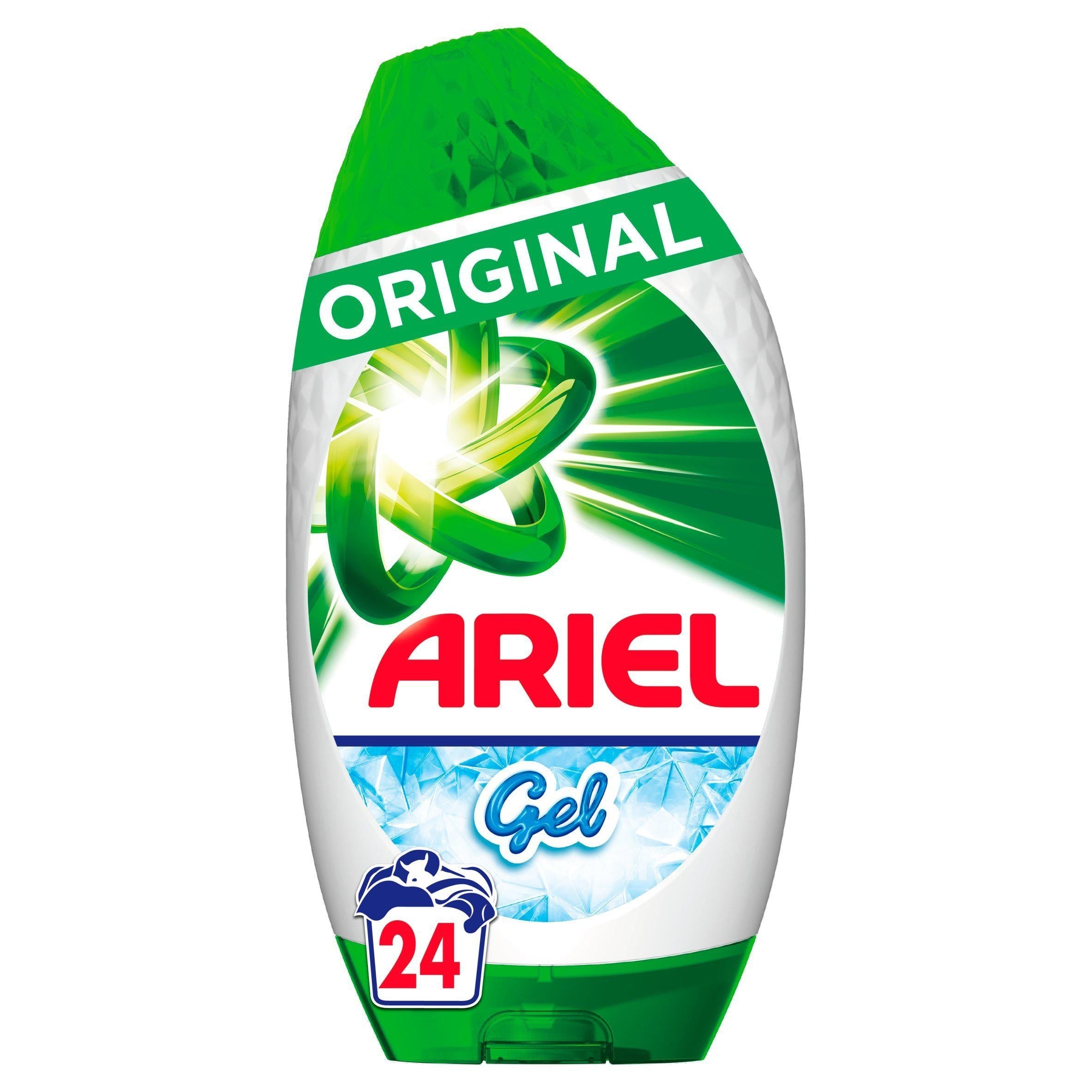 Ariel Washing Liquid Gel Original 840ml 24 Washes - McGrocer