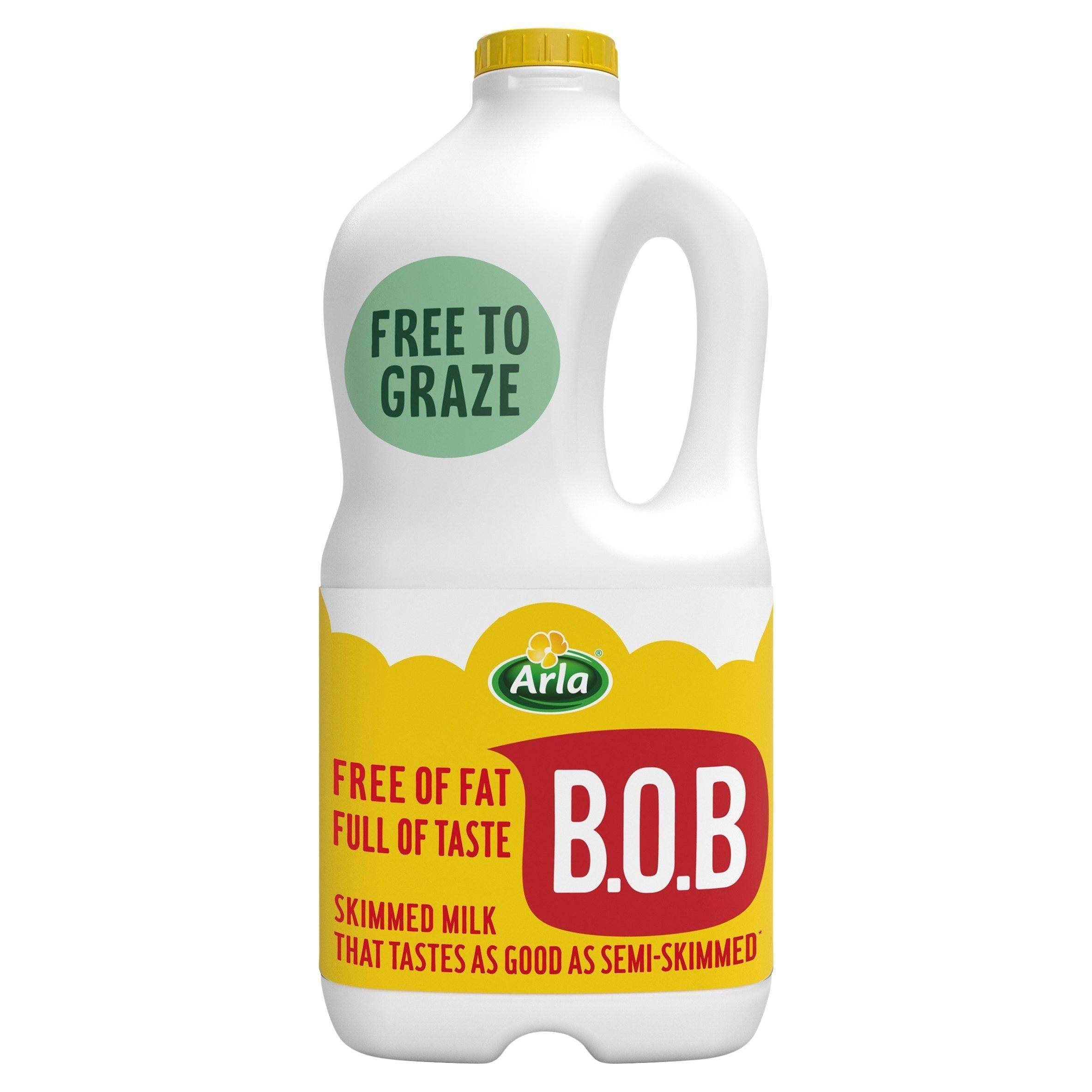 Arla Bob Skimmed Milk Tastes like Semi Skimmed 2L - McGrocer