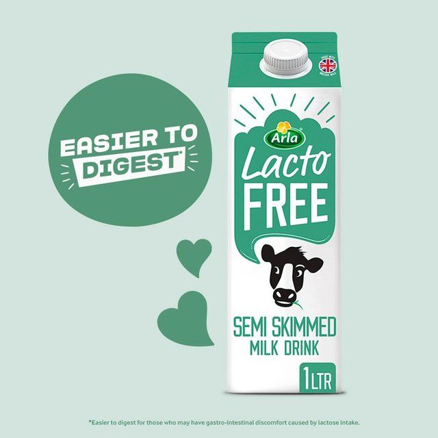 Arla LactoFREE Semi Skimmed Milk Drink 1L - McGrocer