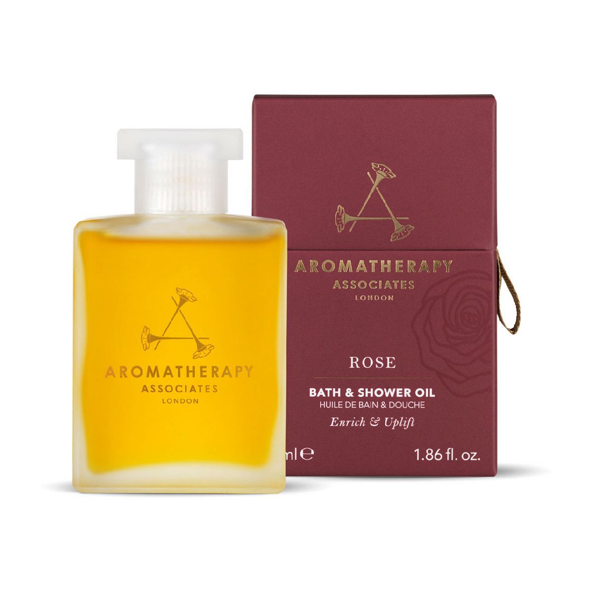 Aromatherapy Associates Rose Bath & Shower Oil 55ml - McGrocer