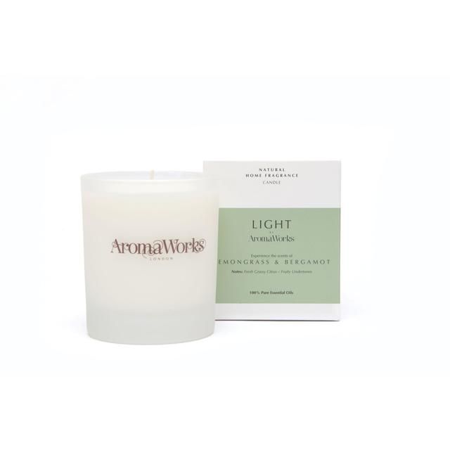 AromaWorks Candle Lemongrass & Bergamot - McGrocer