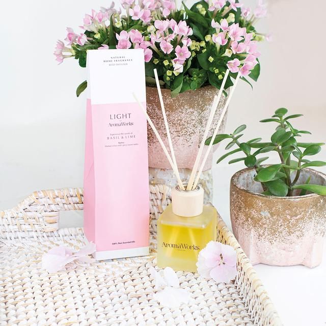 AromaWorks Reed Diffuser Basil & Lime 100ml - McGrocer