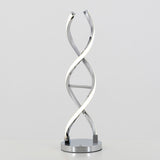 Artika Chrome Swirl LED Table Lamp - McGrocer