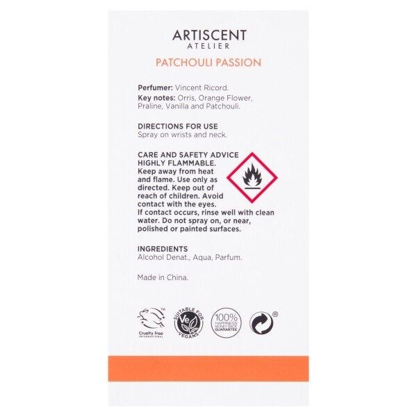 Artiscent Patchouli Passion 30ml - McGrocer