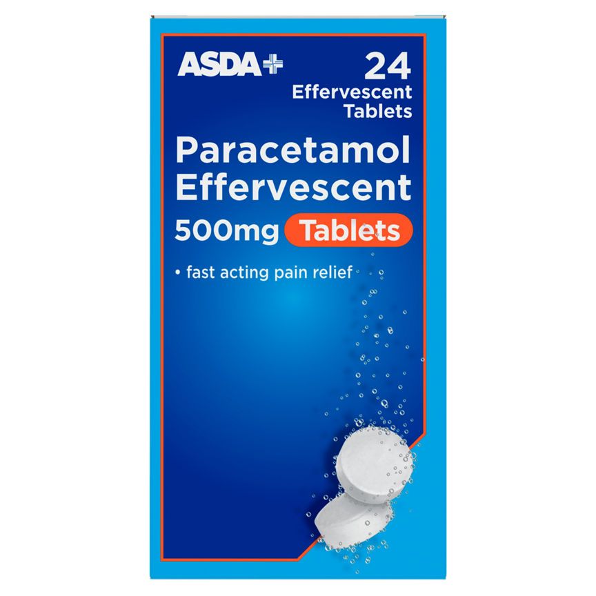ASDA 24 Paracetamol Effervescent Tablets - McGrocer