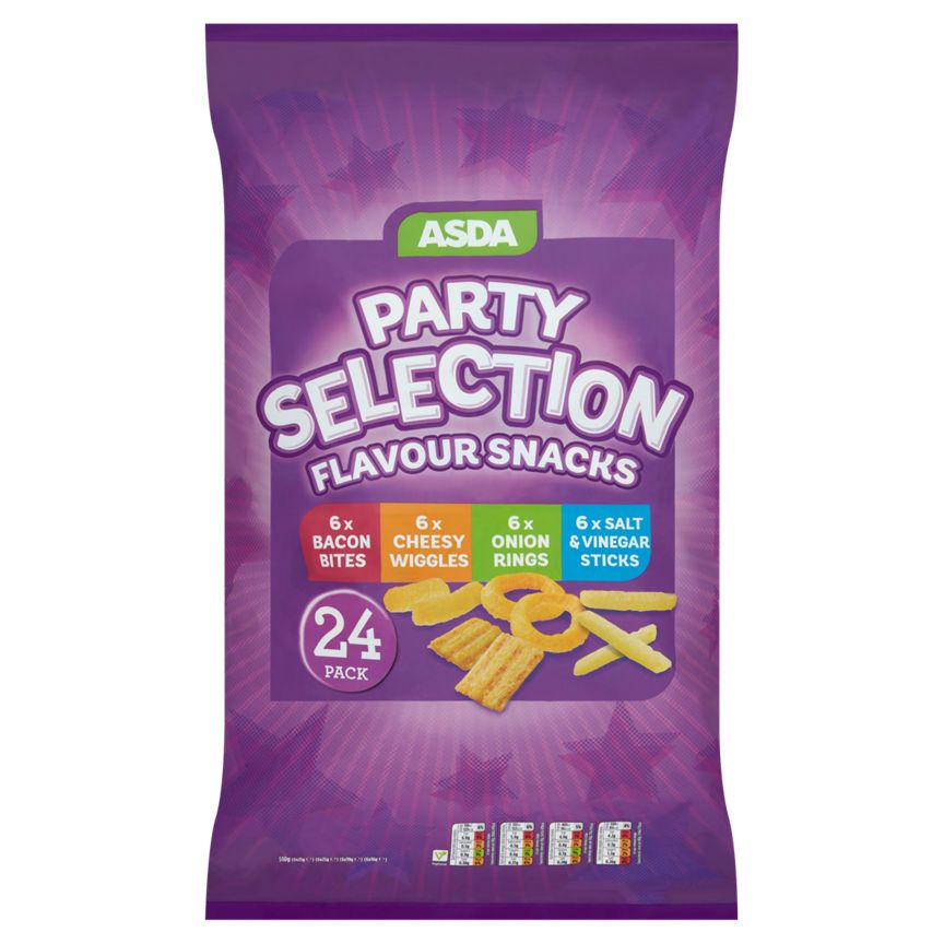 ASDA 24 Party Snacks 510g - McGrocer
