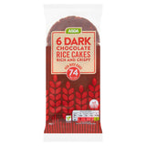 ASDA 6 Dark Chocolate Rice Cakes - McGrocer