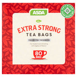 ASDA Extra Strong 80 Tea Bags 232g - McGrocer