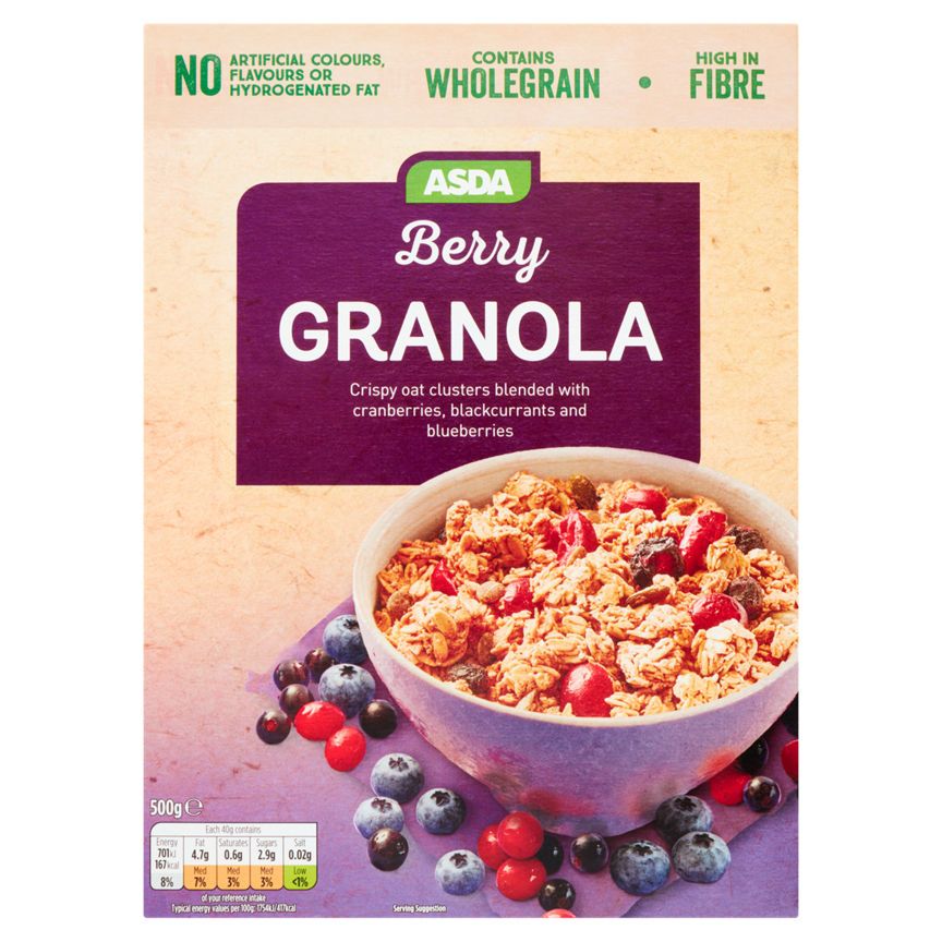ASDA Berry Granola - McGrocer